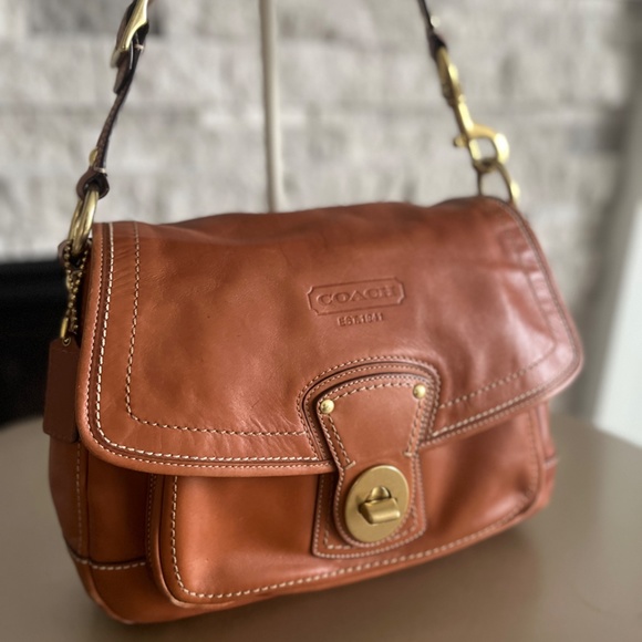 Vintage Coach Hobo Legacy Brown Leather Shoulder Bag - Picture 2 of 15